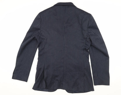 Mens UK Size 36 Topman Regular Blue Suit Jacket