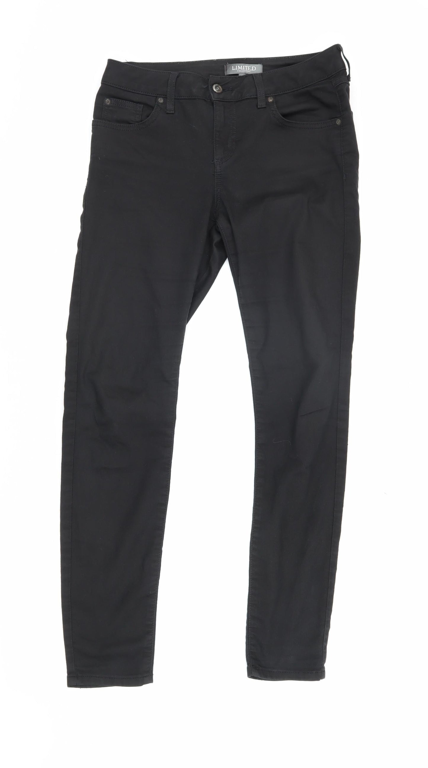 Limited Women’s Black Skinny Jeans, Size 12, Dark Wash
