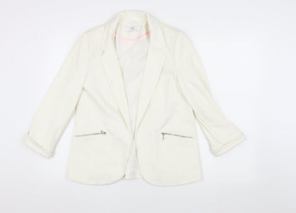 Wallis Women’s White Petite Blazer Size 10