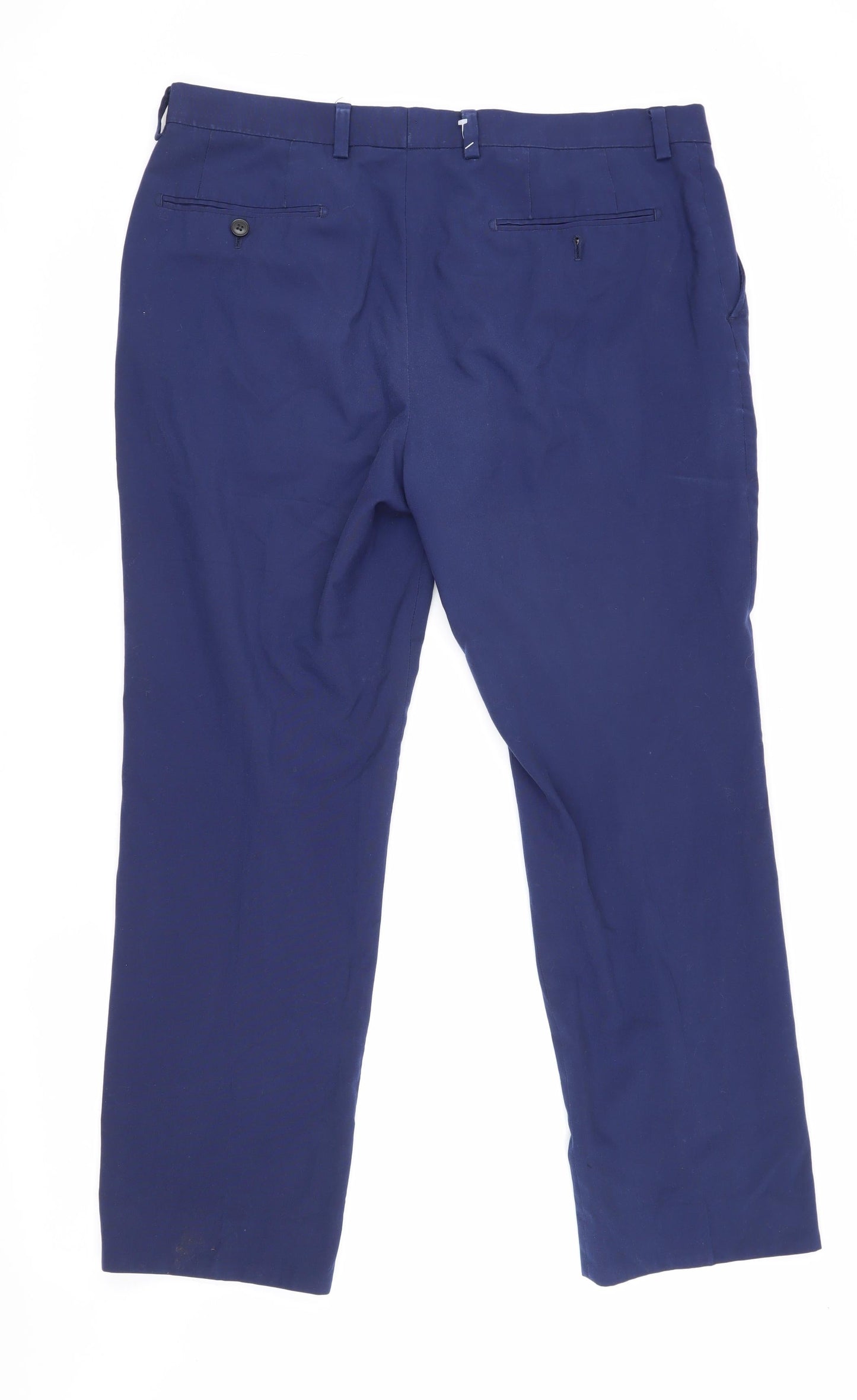 Next Men's Blue Dress Pants, Size 36W 29L, Business Formal