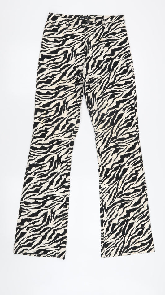 Womens UK Size XS Motel Regular Fit  Multicoloured Trousers