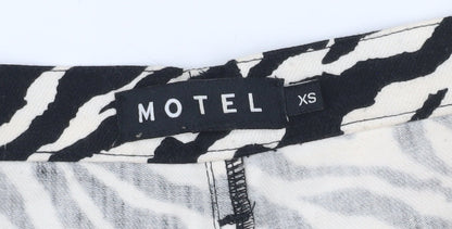 Womens UK Size XS Motel Regular Fit  Multicoloured Trousers