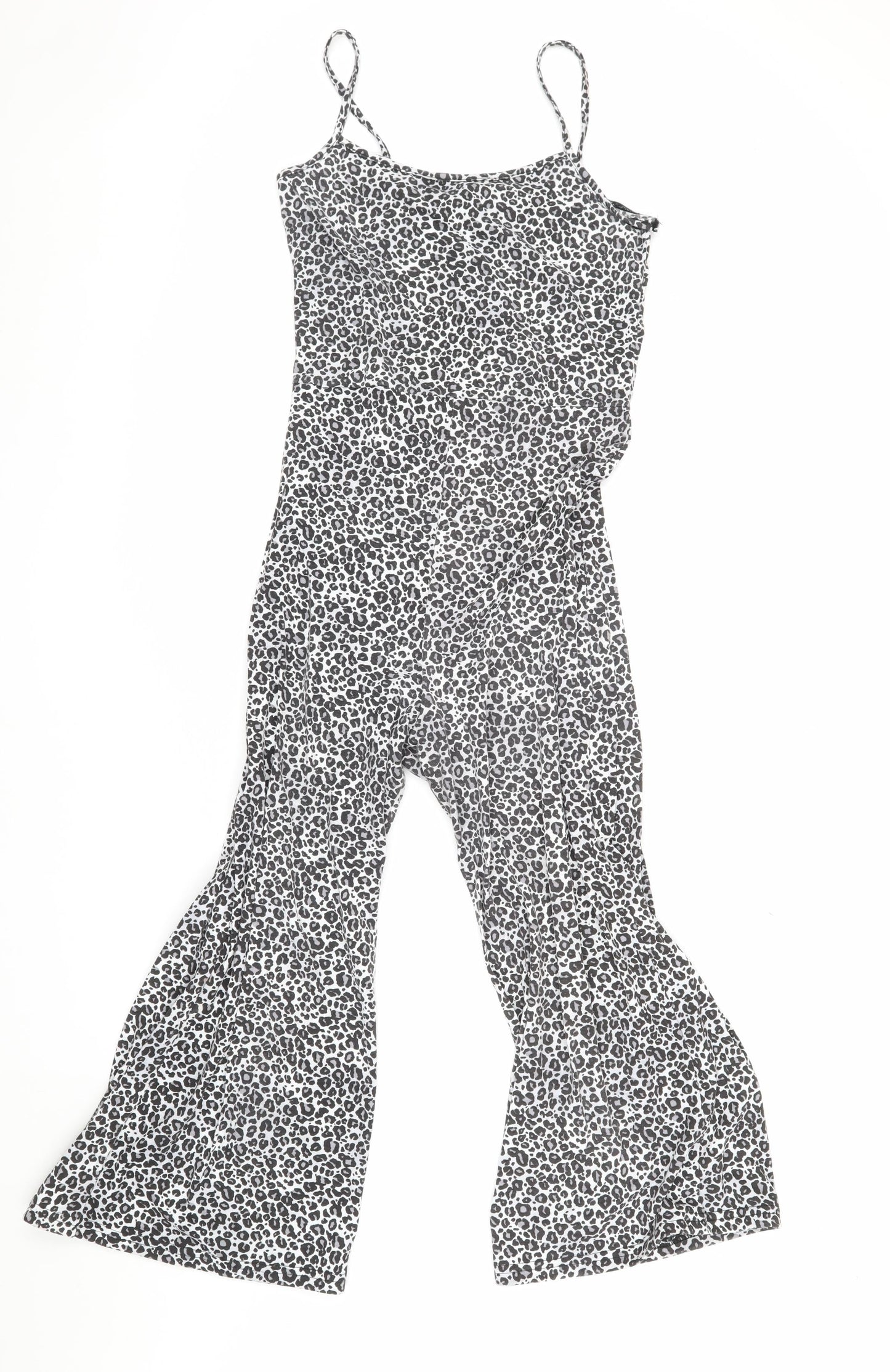 Boohoo Women's Multicoloured Animal Print Jumpsuit Size 10