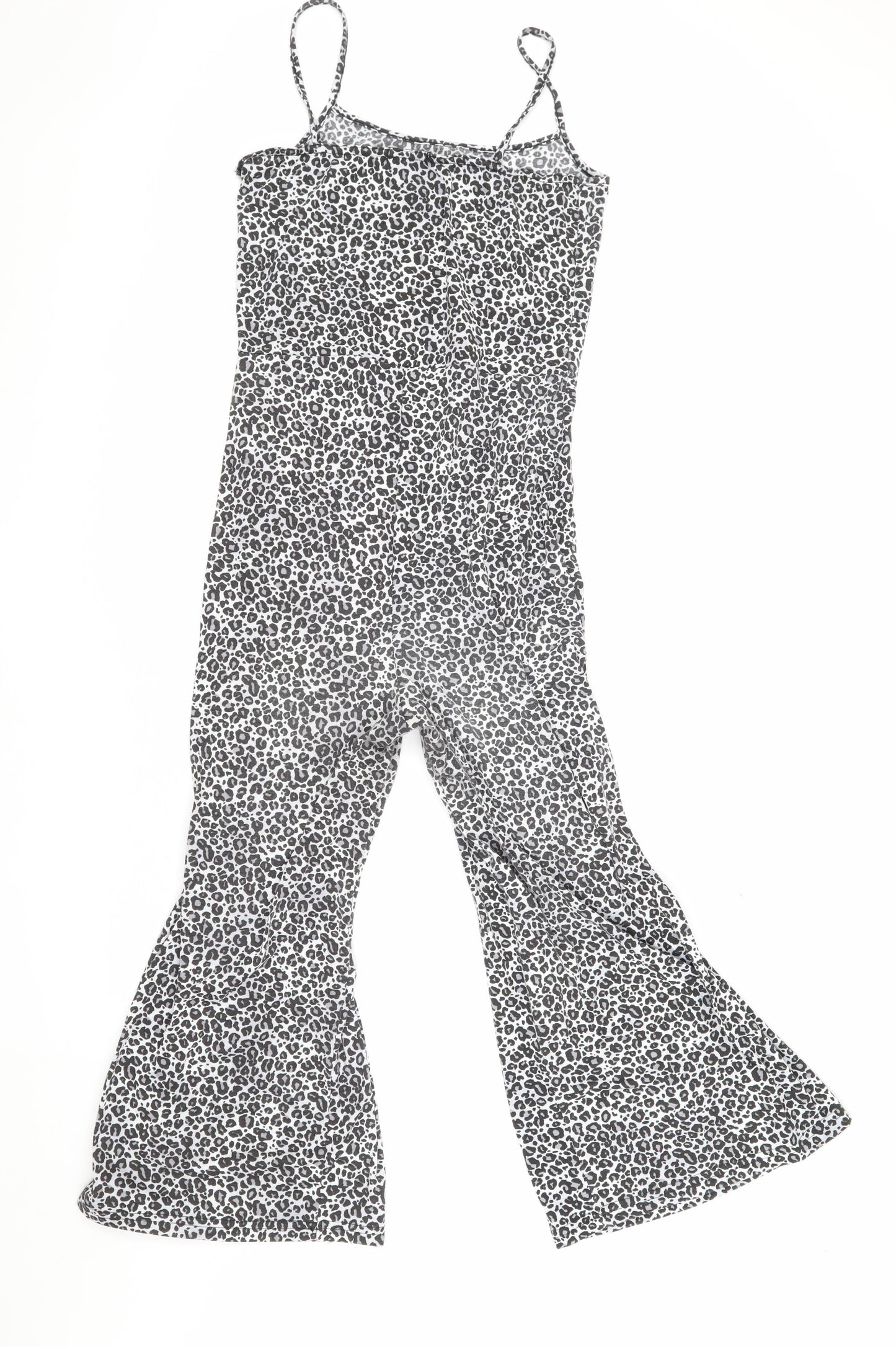 Boohoo Women's Multicoloured Animal Print Jumpsuit Size 10