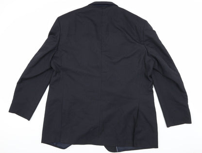 Mens UK Size 48 Marks and Spencer Regular Blue Suit Jacket