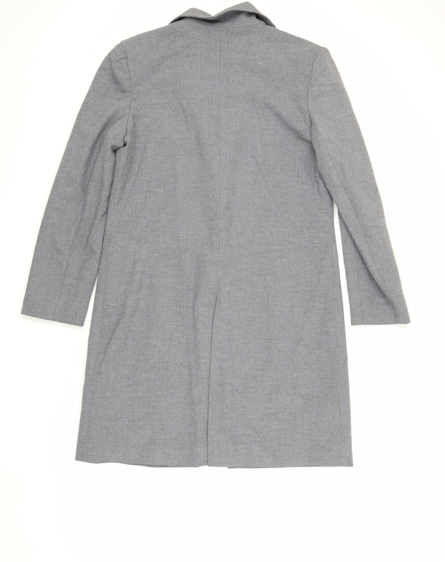Hay Baker Women's Grey Wool Overcoat Size 10