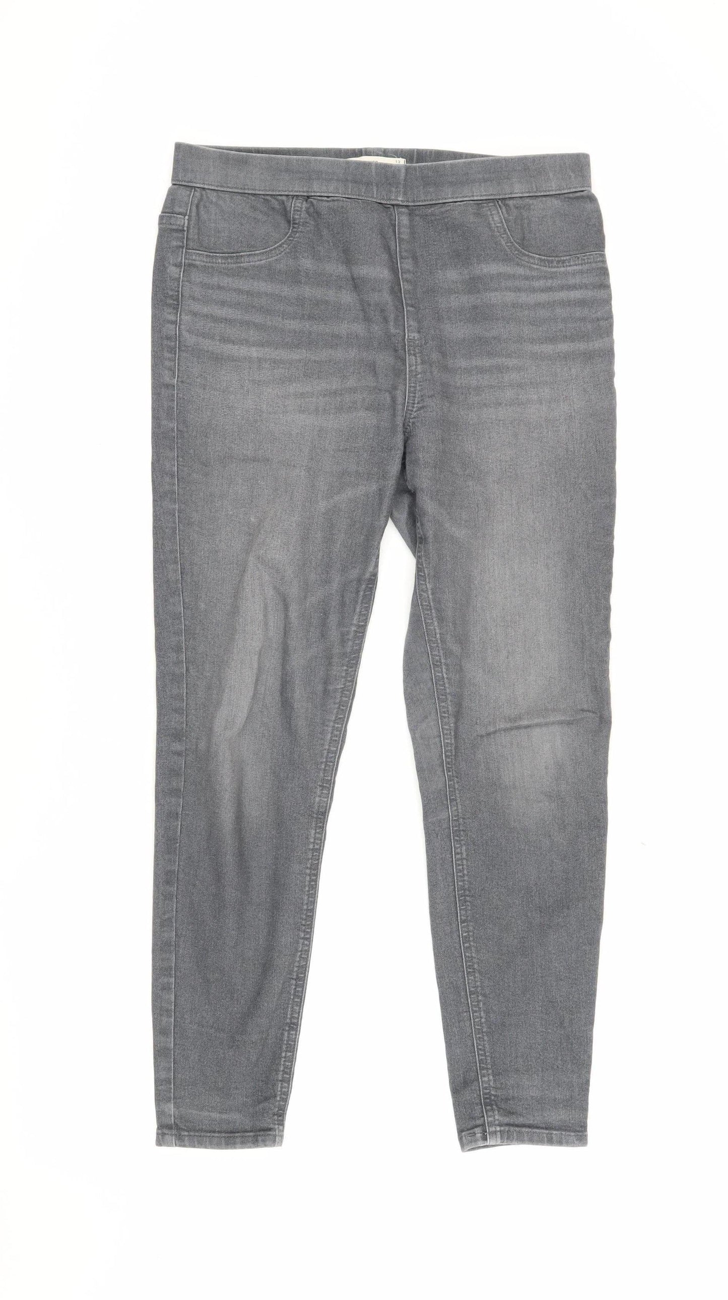 Womens UK Size 12 Marks and Spencer  Jegging Grey Jeans