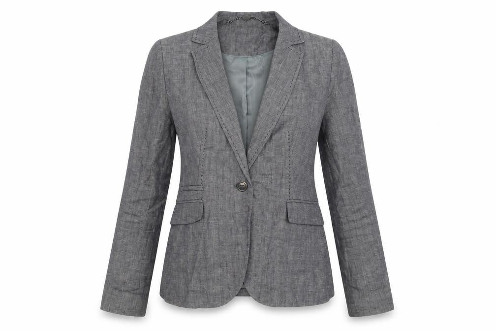 Womens UK Size 10 Autograph Regular Blue Suit Jacket