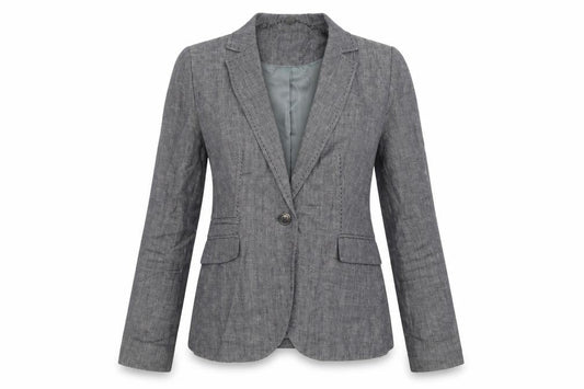 Womens UK Size 10 Autograph Regular Blue Suit Jacket