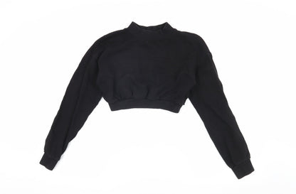 Womens UK Size 6 ASOS Black Pullover Sweatshirt