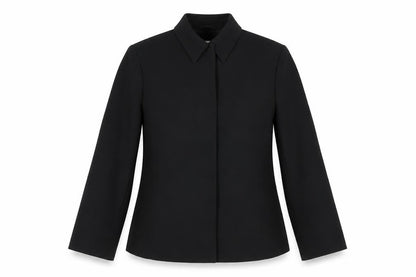 Caractère Women's Black Regular Jacket Size 14