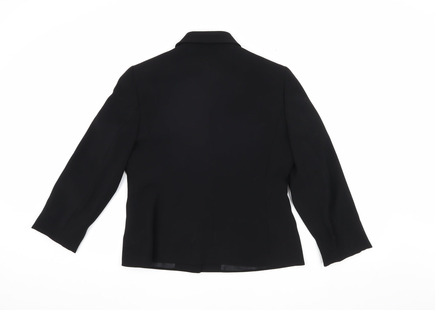 Caractère Women's Black Regular Jacket Size 14