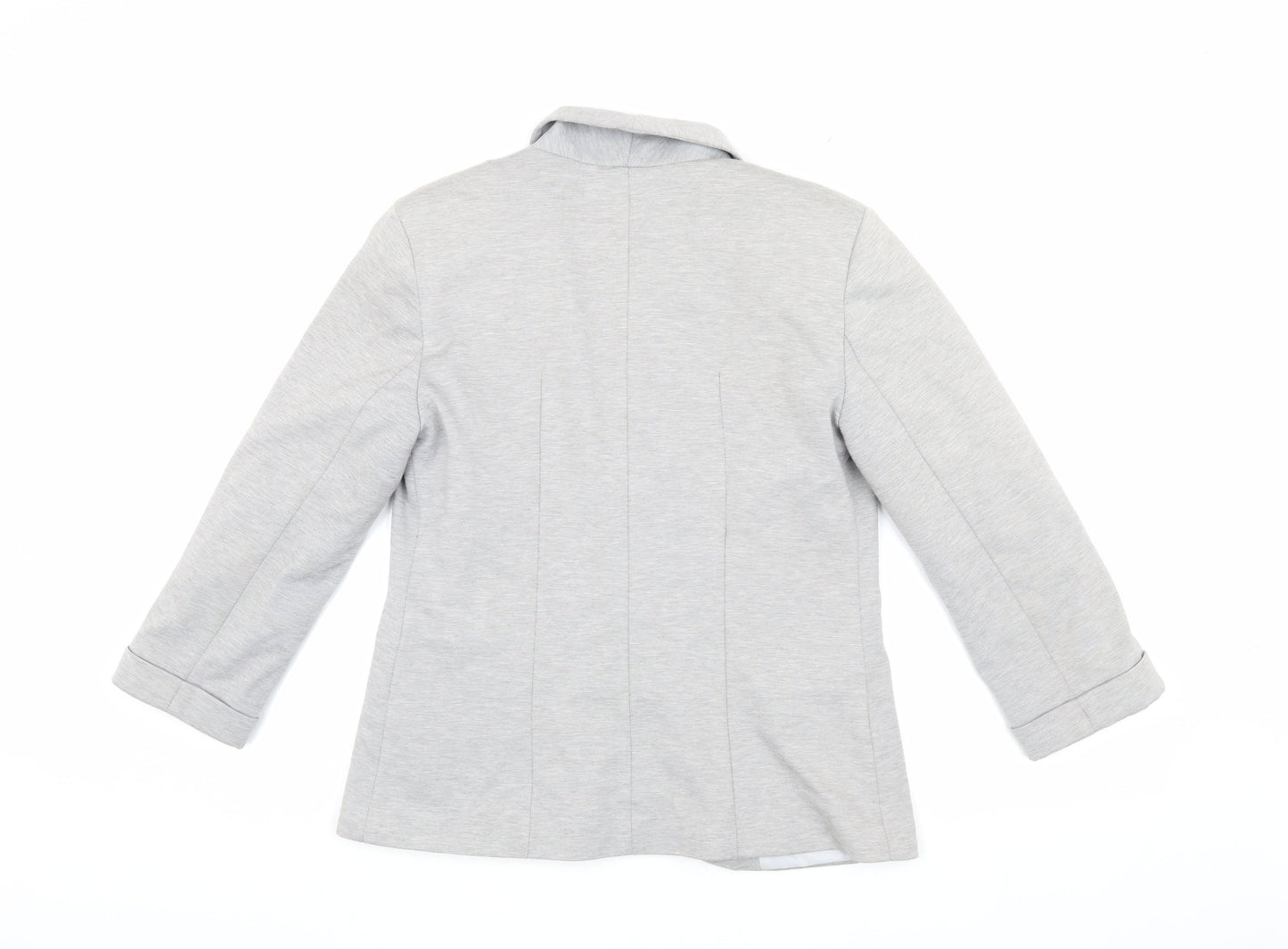 Miss Selfridge Women's Grey Blazer Size 10