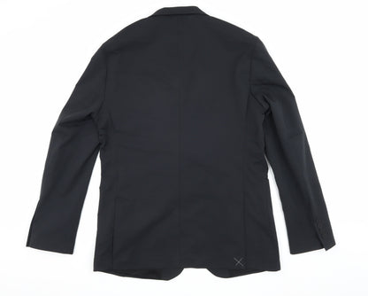 Mens UK Size 40 Marks and Spencer Regular Black Suit Jacket