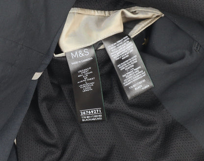 Mens UK Size 40 Marks and Spencer Regular Black Suit Jacket