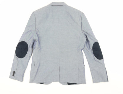 Mens UK Size 36 H&M Regular Blue Suit Jacket