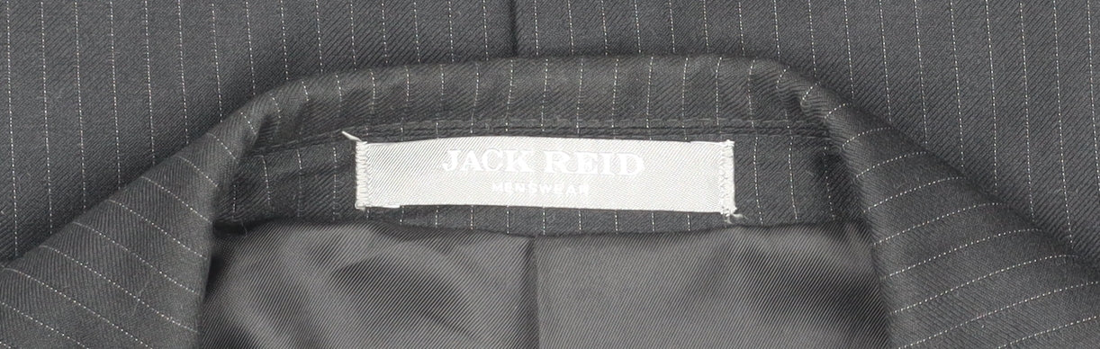 Mens UK Size 40 Jack Reid Regular Black Suit Jacket