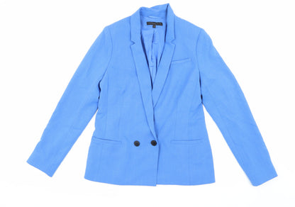 Emma Willis Women's Blue Blazer, Size 8, Workwear