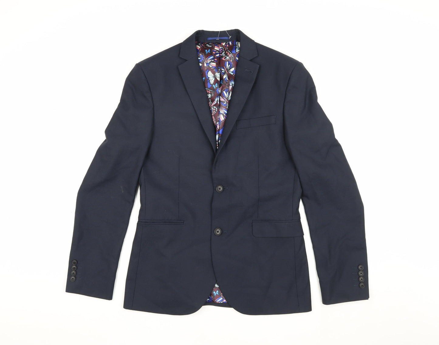Mens UK Size 38 NEXT Regular Blue Suit Jacket