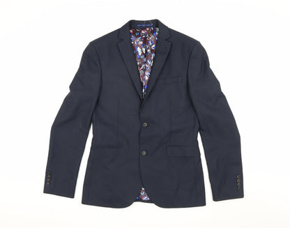 Mens UK Size 38 NEXT Regular Blue Suit Jacket