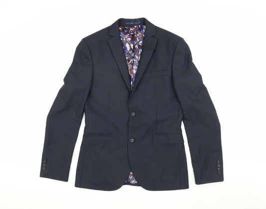 Mens UK Size 38 NEXT Regular Blue Suit Jacket