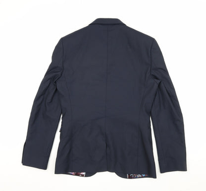 Mens UK Size 38 NEXT Regular Blue Suit Jacket