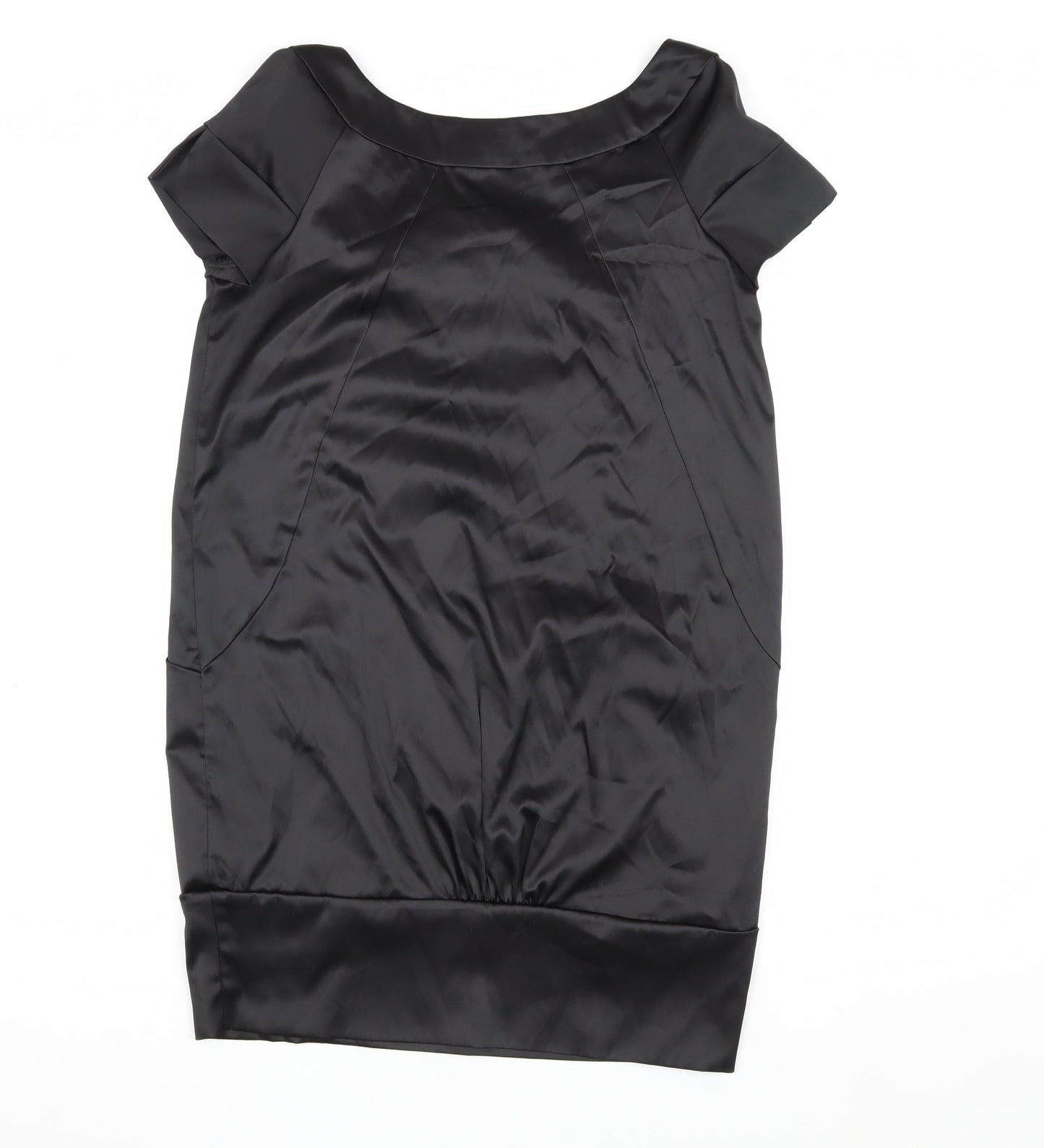 River Island Women's Black Short Sleeve Dress - Size 12