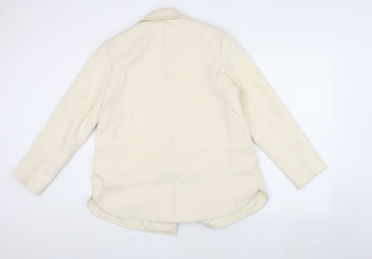 Wynne Collection Women's Ivory Blazer, Size S