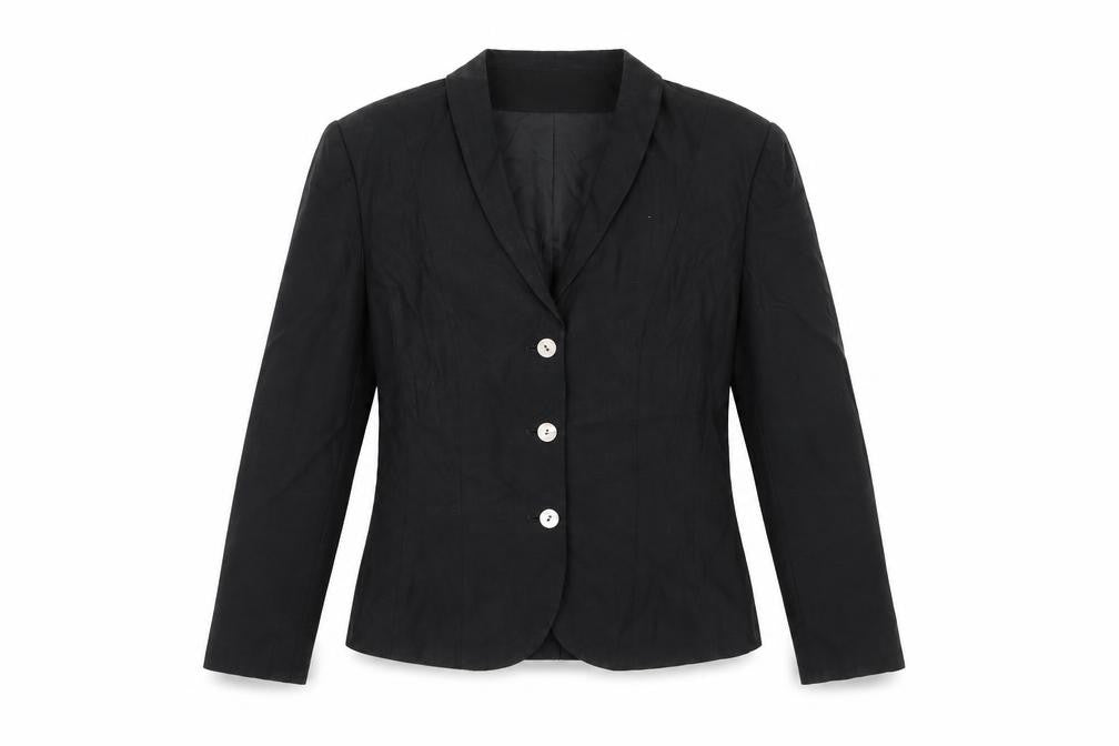 Womens UK Size 8 Kaliko Regular Black Blazer
