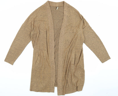 Womens UK Size M Soyaconcept Beige Cardigan Jumper