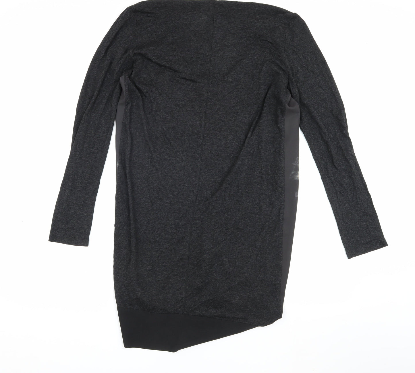 Womens UK Size M Zara Black Cardigan Jumper