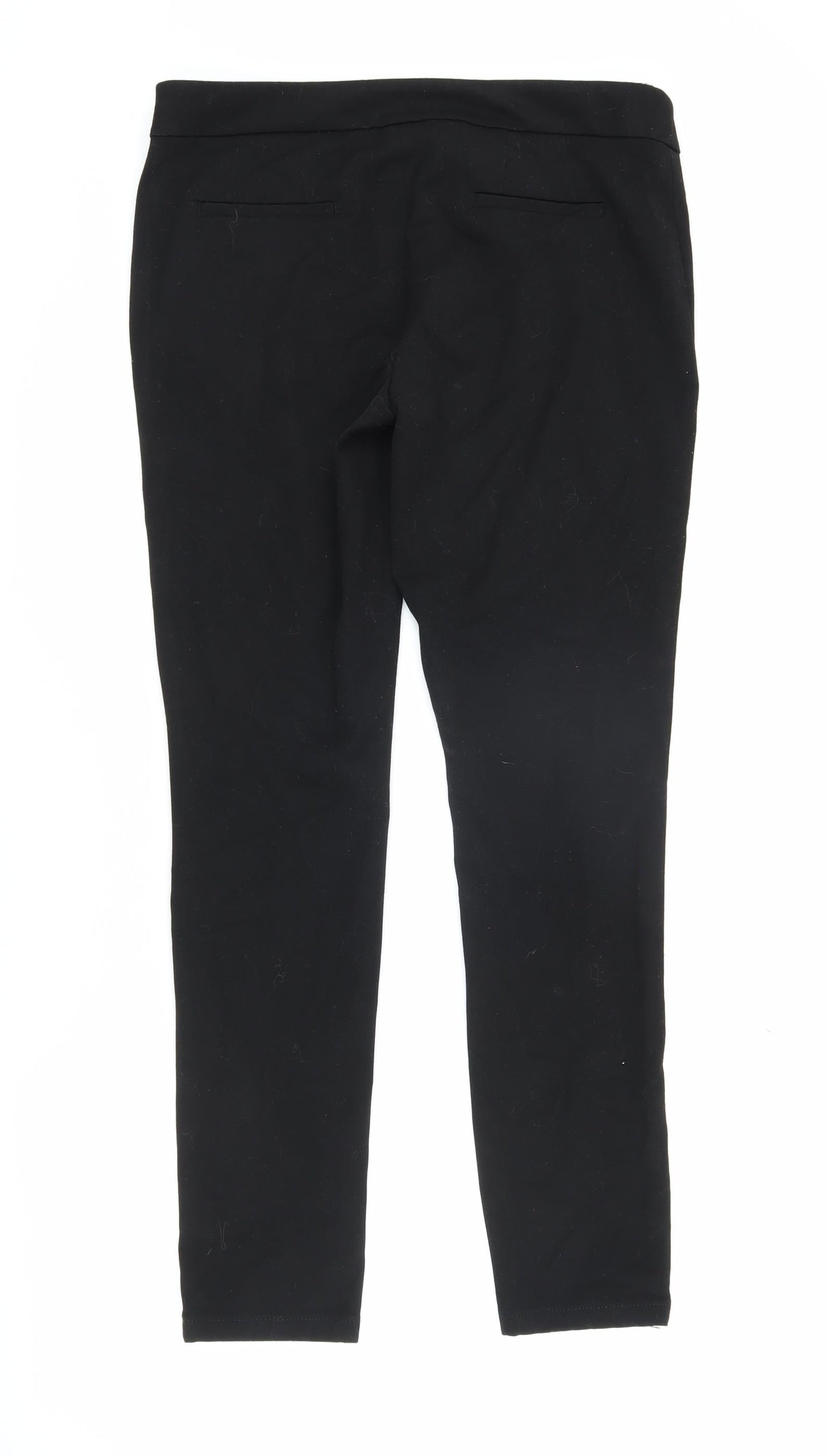 Womens UK Size 14 Esprit Slim Fit Casual Black Trousers