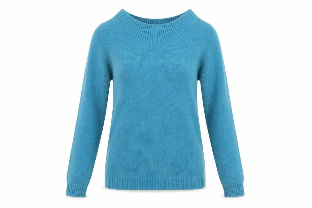 Womens UK Size S mk one Blue Pullover Jumper