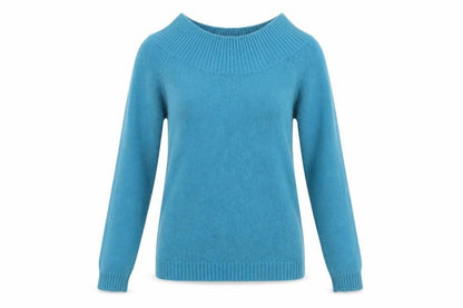 Womens UK Size S mk one Blue Pullover Jumper