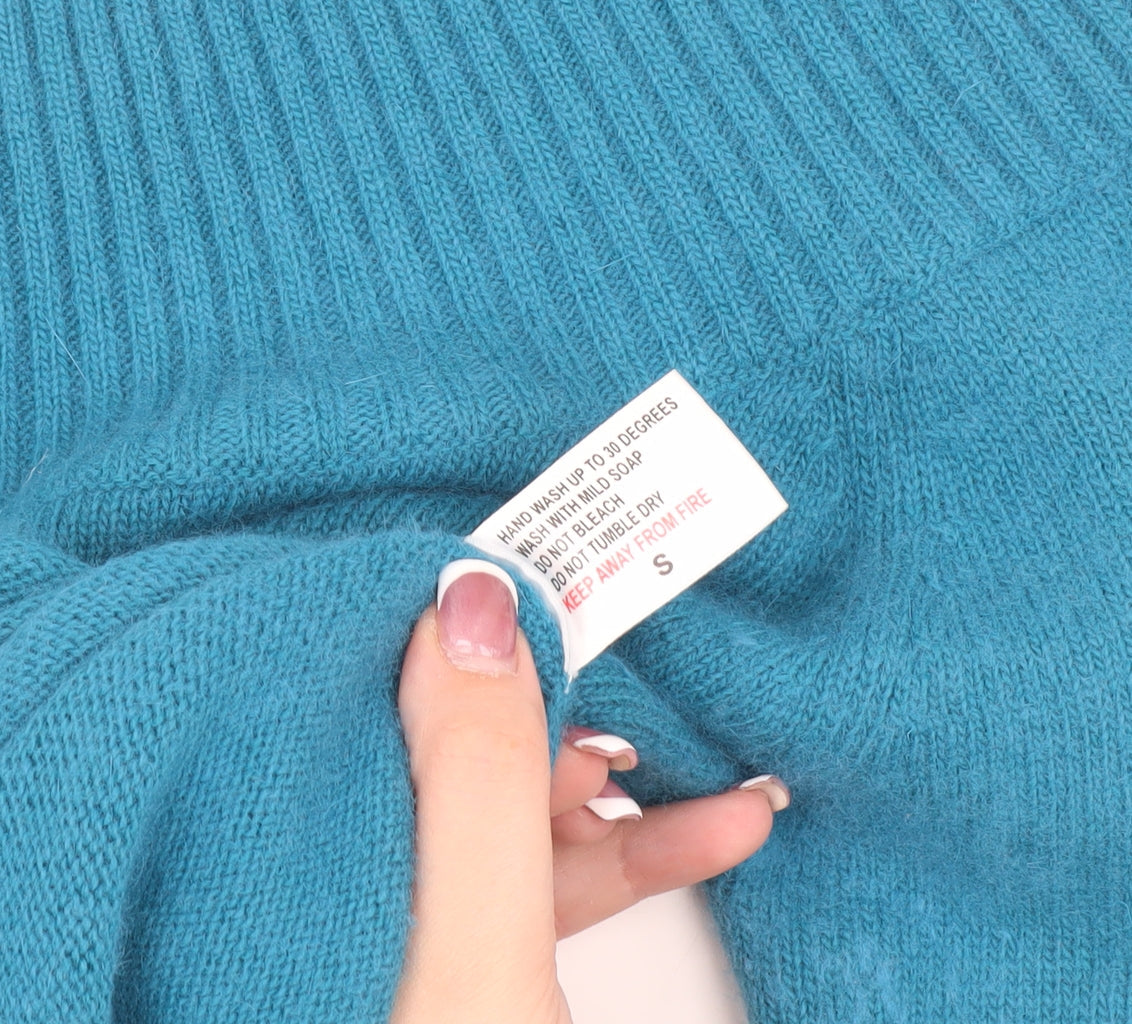 Womens UK Size S mk one Blue Pullover Jumper
