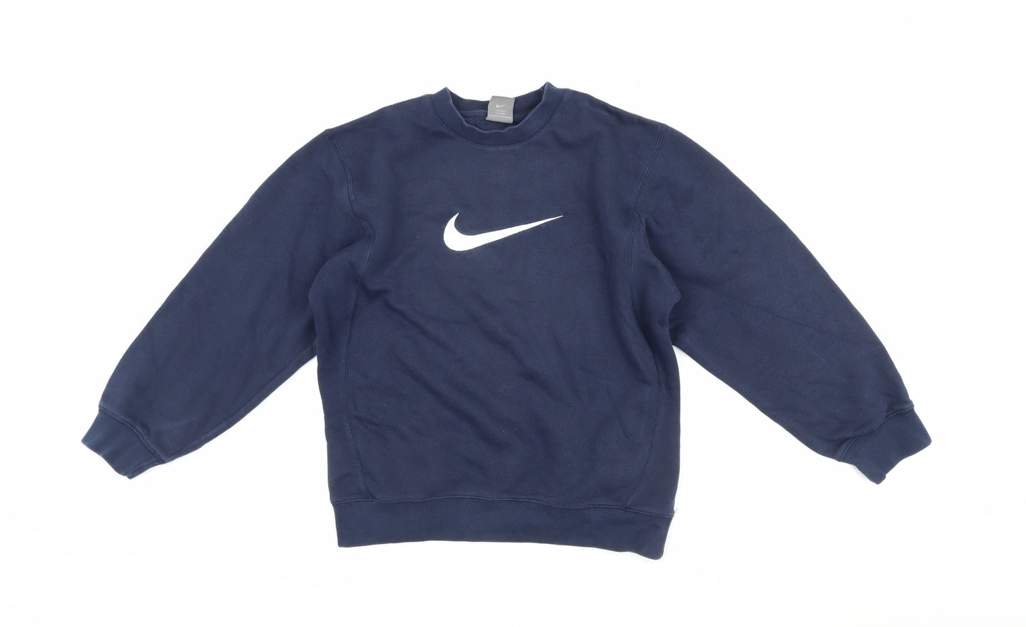 Nike Boys' Navy Logo Sweatshirt M Pullover Casual