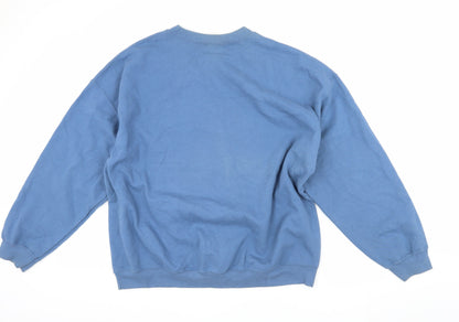Unisex Adults UK Size 2XL Star Wars Blue Pullover Sweatshirt