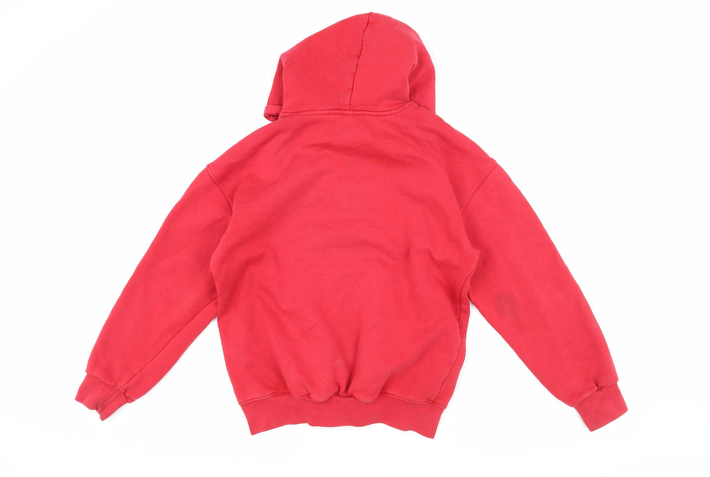 Vans Boys Red Pullover Hoodie, Size L, Graphic Print
