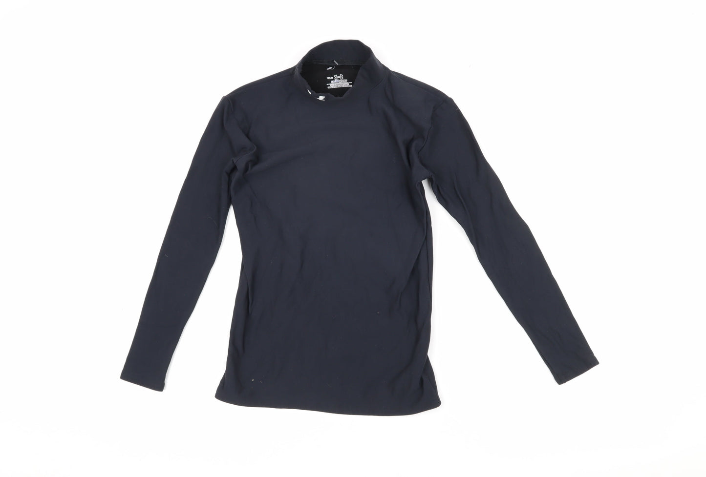 Under Armour Boys Black Long Sleeve Sport T-Shirt Size 10