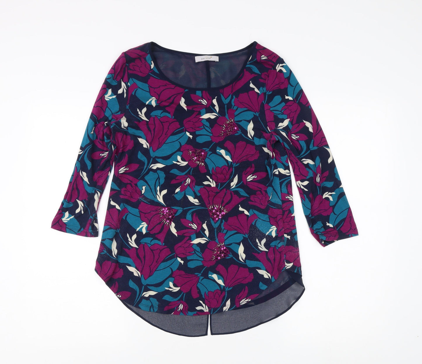 Womens UK Size 10 Marks and Spencer Multicoloured Tunic Blouse