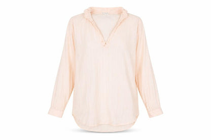 Womens UK Size S Miss Selfridge Beige Basic Blouse
