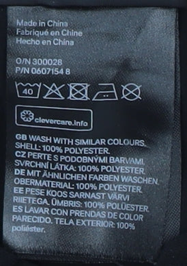 H&M Women's Black Polyester Skirt Size 6