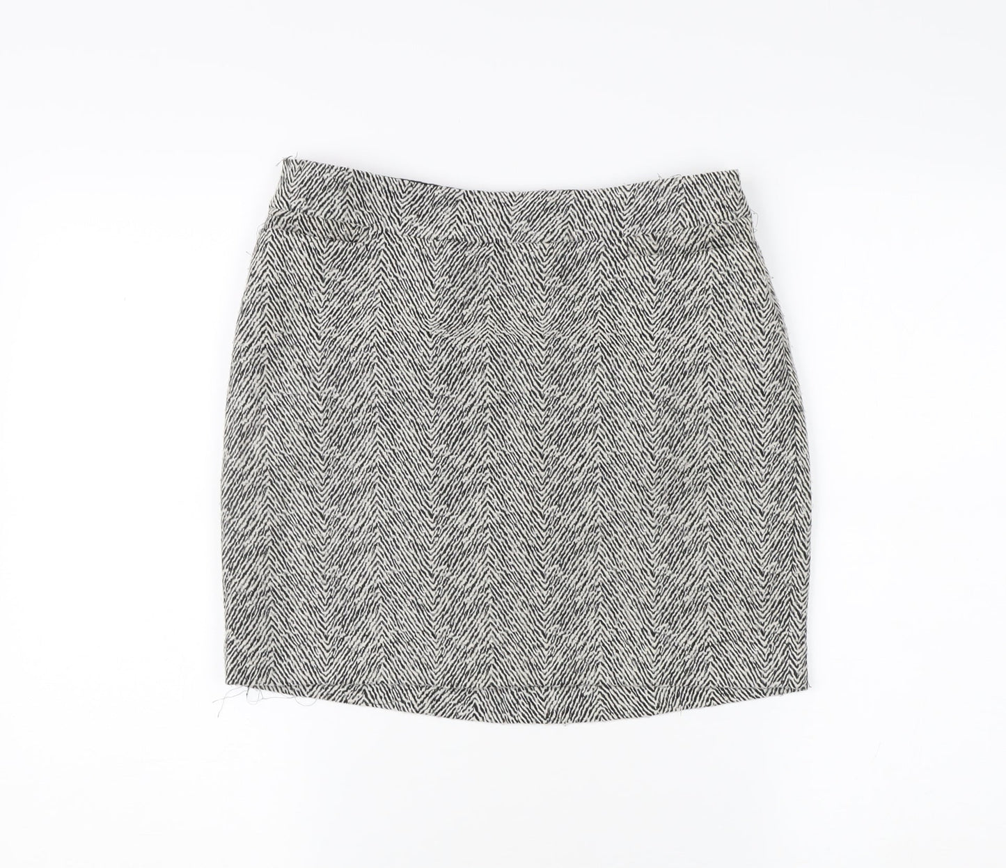 Next Women's Multicoloured Herringbone Skirt Size 8