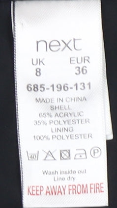 Next Women's Multicoloured Herringbone Skirt Size 8