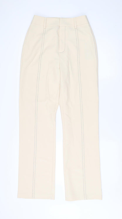 4TH + RECKLESS Women's Beige Chino Trousers Size 8