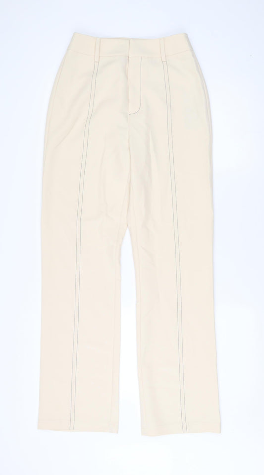 4th & Reckless Women's Beige Chino Trousers Size 8