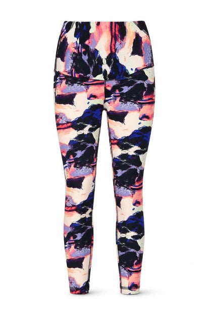 Womens UK Size S H&M Slim Fit Leggings Multicoloured Leggings