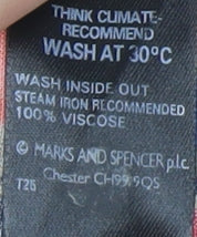 Marks and Spencer Women's Geometric A-Line Skirt, Size 14