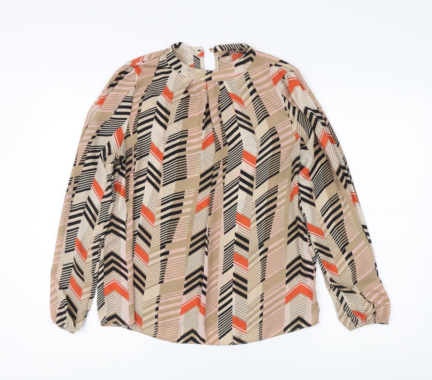 Womens UK Size 12 Dorothy Perkins Multicoloured Tunic Blouse