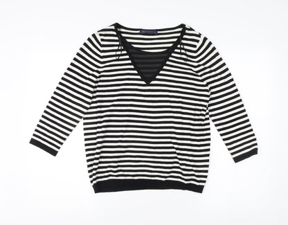 Womens UK Size 12 Marks and Spencer Black Pullover Jumper